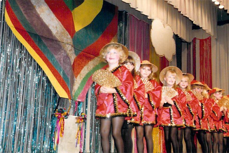 Dance Recital with Ann Austin as director, 1990, from the Claudia Price Collection